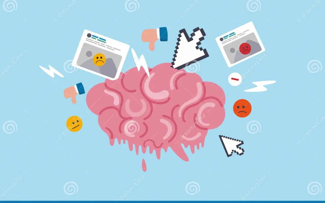 Brain Rot causa pelo consumo excessivo de conteúdos superficiais em aparelhos eletrônicos